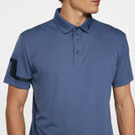 J.Lindeberg Heath Regular Fit Golf Polo Shirt - Vintage Indigo