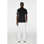 J.Lindeberg Heath Regular Fit Golf Polo Shirt - Black