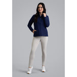 IBKUL Women's Solid Magic Shield Golf Jacket - Classic Navy