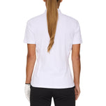 J.Lindeberg妇女Izara高尔夫球球衫 - 白色