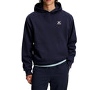 J.Lindeberg Club Printed Golf Hoodie - JL Navy