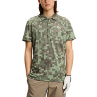 J.Lindeberg Dario Tour 印花高尔夫 Polo 衫 - Tour 26 色调绿色