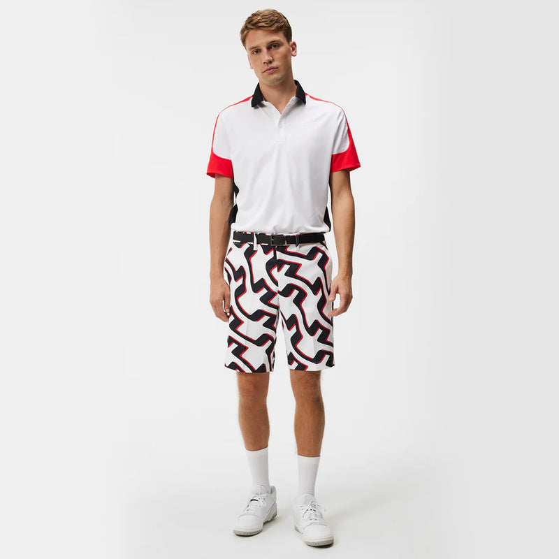 J.Lindeberg Jessy 常规版型高尔夫 Polo 衫 - 火红