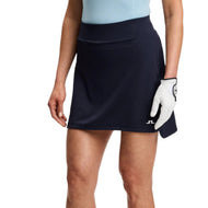 J.Lindeberg Women's Amy Golf Skirt - JL Navy