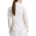 J.Lindeberg Women's Brooks Zip Packable Golf Jacket - White