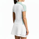 J.Lindeberg Women's Demi Golf Polo Shirt - White