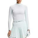 J.Lindeberg Women's Ella Compression Golf Shirt - Sky Light