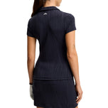 J.Lindeberg 女式 Marlie 高尔夫 Polo 衫 - JL 海军蓝