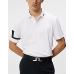 J.Lindeberg Heath Regular Fit Golf Polo Shirt - White