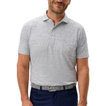 Johnnie-O Performance Featherweight Polo Seymour Stripe - Navy