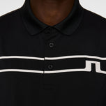 J.Lindeberg Klas Golf Polo Shirt - Black
