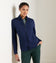 Peter Millar 女式 Lumi-Knit 高性能全拉链 - 浅白色