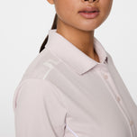 J.Lindeberg Women's Leyla Golf Polo Shirt - Grey Lilac