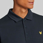 Lyle＆Scott高尔夫电网polo衬衫 - 黑暗海军