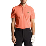 Lyle＆Scott Golf Tech Polo衬衫 - 课程珊瑚
