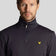 Lyle＆Scott Tech 1/4 Zip Midlayer -Dark Navy