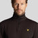 Lyle＆Scott Tech 1/4 Zip Midlayer -Jet Black