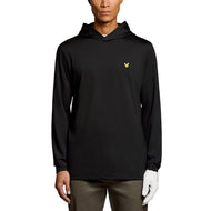 Lyle & Scott Core Midlayer Golf Hoodie - Jet Black