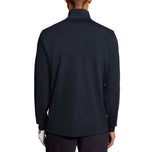Lyle＆Scott Core Quarter Zip Golf Midlayer -Dark Navy