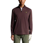 Lyle & Scott Course Golf Midlayer - Berry