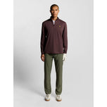 Lyle & Scott Course Golf Midlayer - Berry