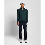 Lyle & Scott Golf 1874 Quarter Zip Jumper - Mediterranea