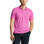 Lyle＆Scott Golf Tech Polo衬衫 - 轮廓粉红色