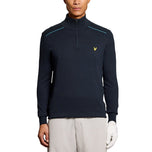 Lyle＆Scott高尔夫尖头四分之一邮政跳线 - 黑暗海军