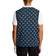 Lyle & Scott Golf V Neck Cotton Argyle Vest - Dark Navy