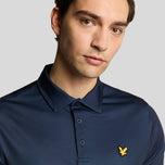 Lyle＆Scott Gradient高尔夫球球衫 - 黑暗海军