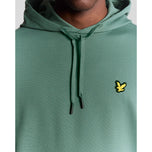 Lyle & Scott Lightweight Fly Fleece Golf Hoodie - Silver Pine