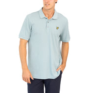 Lyle＆Scott Milano棉花polo衬衫 - 板岩蓝色