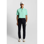 Lyle & Scott Shank 纽扣高尔夫 Polo 衫 - 水蓝色/深海军蓝