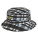 Lyle & Scott Tartan Bucket Golf Hat - Jet Black/White