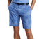 Peter Millar Shackleford Abstract Floral Performance Hybrid Golf Shorts - Blue