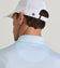 Peter Millar 男士足球 Geo Performance 高尔夫 Polo 衫 - 白色