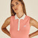 Malbon Women's Claudia Golf Polo Shirt - Coral Haze