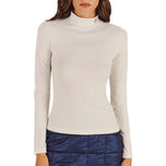Malbon Women's Rally Mockneck - Sugar Swizzle