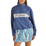 Malbon Women's Crosscourt Blossom Windbreaker - Vintage Indigo