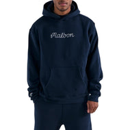 Malbon Fesque Golf Hoodie - Navy
