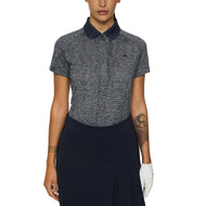 J.Lindeberg妇女Minnie高尔夫球球衫 - 海军混合物