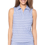 Golftini Women's Cool Girl Sleeveless Golf Polo Shirt - Nauti & Nice