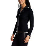 Nivo Women's Mona II Full Zip Golf Cardigan - Black