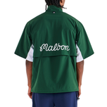 Malbon Pine Golf Windshirt - Forest