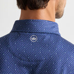 Peter Millar In The Rough Performance 球衣高尔夫 Polo 衫 - 运动海军蓝