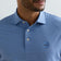 Peter Millar Jubilee Performance Jersey Stripe Golf Polo Shirt - Windsor Blue/Bluebird