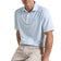 Peter Millar 男士足球 Geo Performance 高尔夫 Polo 衫 - 白色