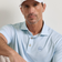Peter Millar 男士足球 Geo Performance 高尔夫 Polo 衫 - 白色