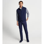 Peter Millar Vista混合动力全拉链高尔夫背心 - 海军
