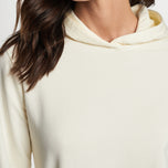 Peter Millar Women's Lava Wash Relaxed Golf Hoodie - Salt Water Taffy